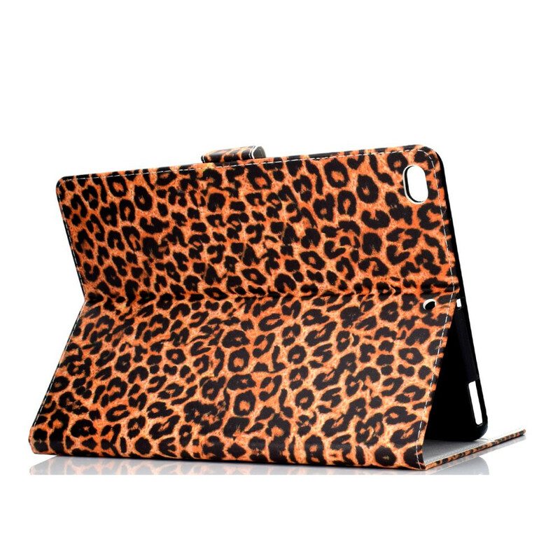 Custodia in pelle iPad 10.2" (2020) (2019) Leopardo