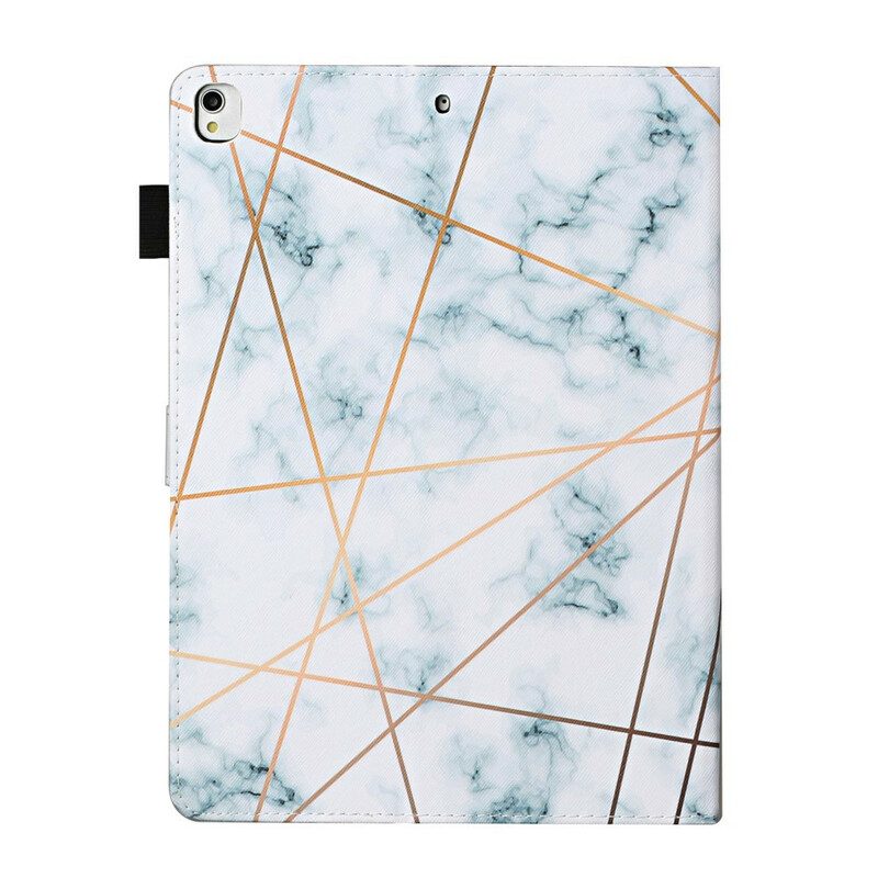 Custodia in pelle iPad 10.2" (2020) (2019) Marmo