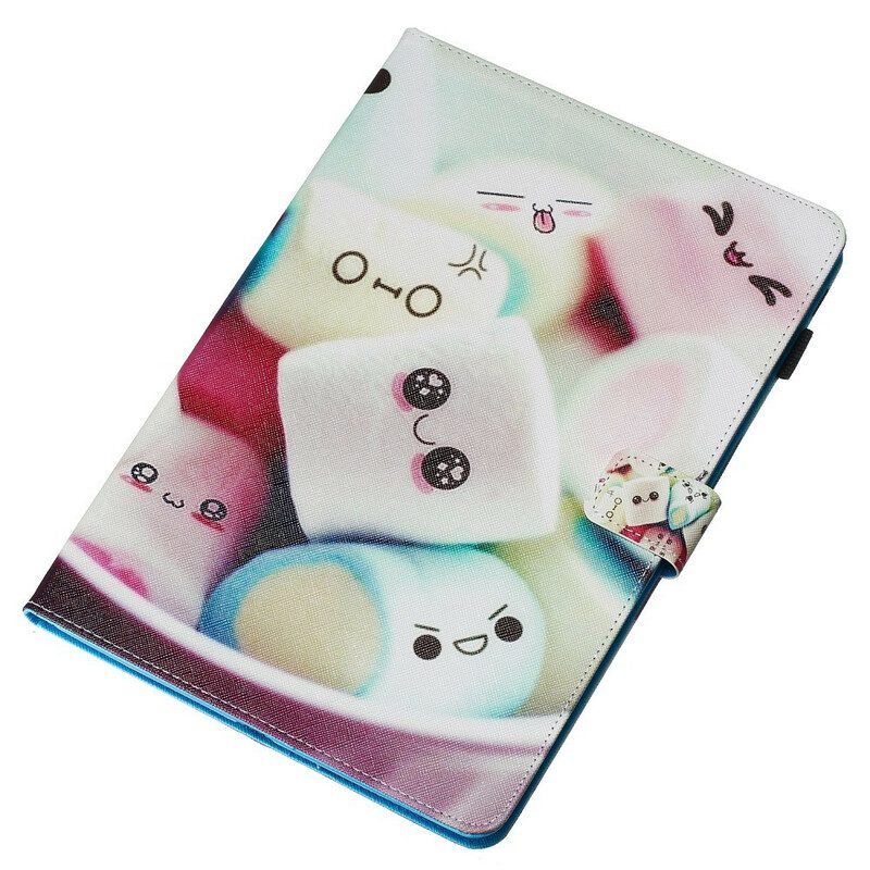 Custodia in pelle iPad 10.2" (2020) (2019) Marshmallow Divertenti