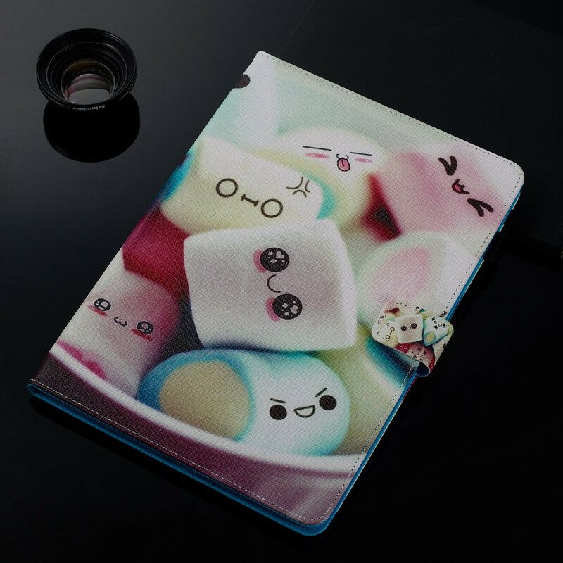 Custodia in pelle iPad 10.2" (2020) (2019) Marshmallow Divertenti