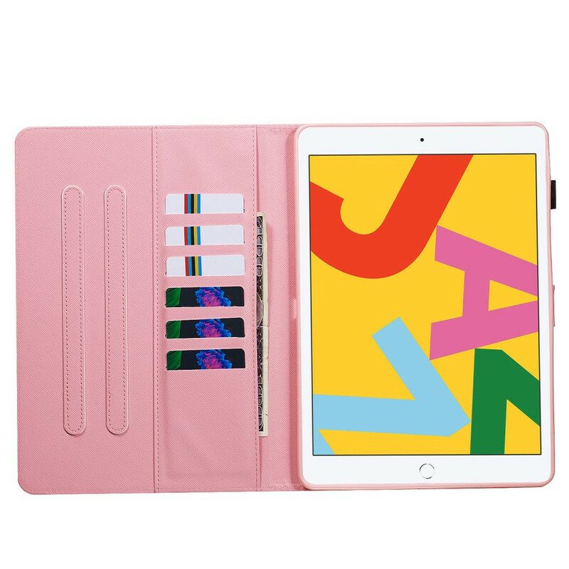 Custodia in pelle iPad 10.2" (2020) (2019) Orsetto