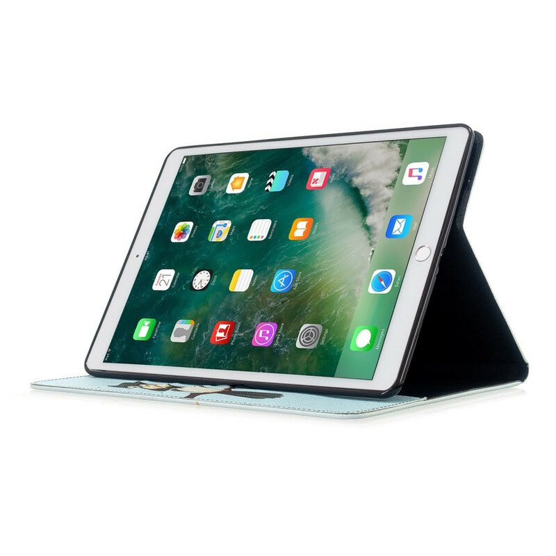 Custodia in pelle iPad 10.2" (2020) (2019) Ramo Di Gufo