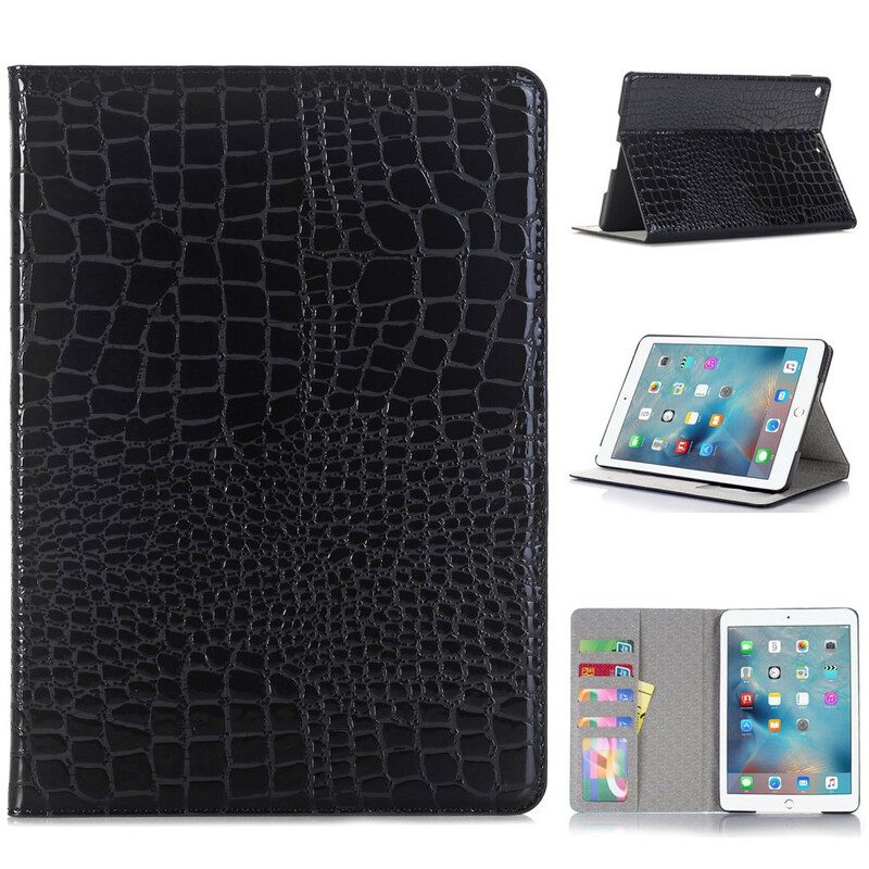 Custodia in pelle iPad 10.2" (2020) (2019) Stile Pelle Di Coccodrillo