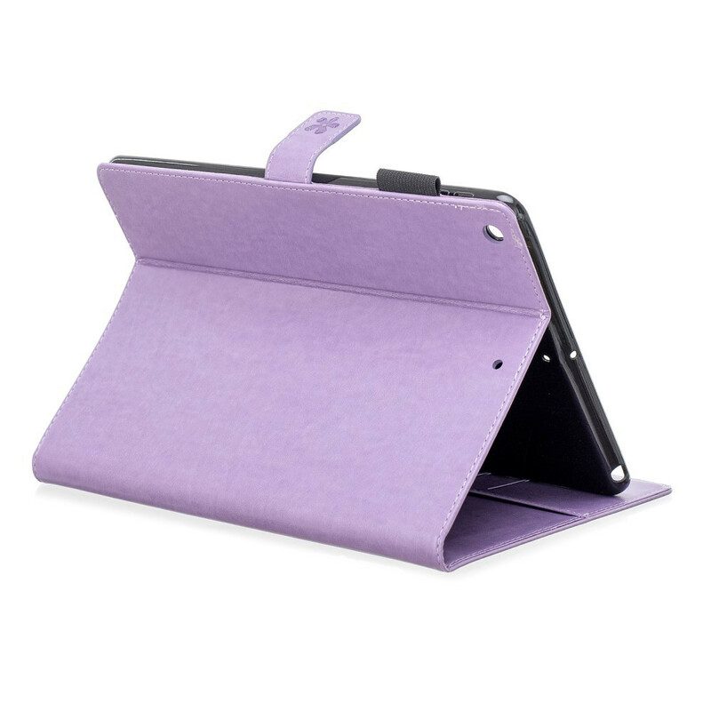 Folio Cover iPad 10.2" (2020) (2019) Effetto Pelle Diamanti Floreali