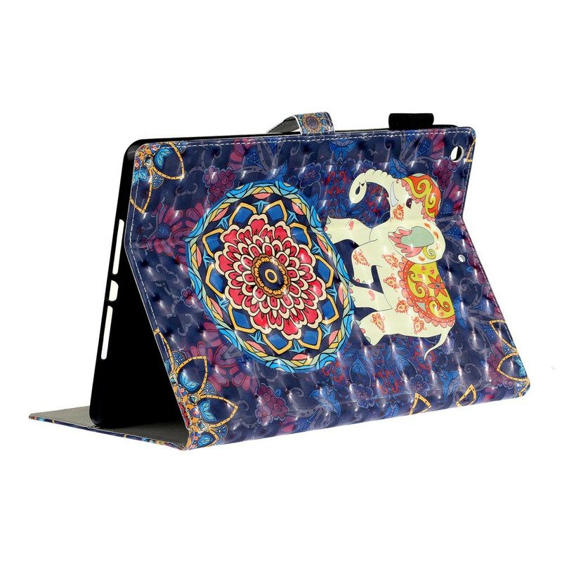 Folio Cover iPad 10.2" (2020) (2019) Elefanti Indiani