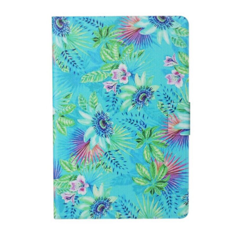 Folio Cover iPad 10.2" (2020) (2019) Fiori E Foglie