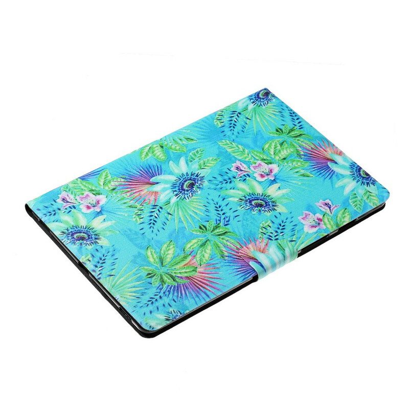 Folio Cover iPad 10.2" (2020) (2019) Fiori E Foglie