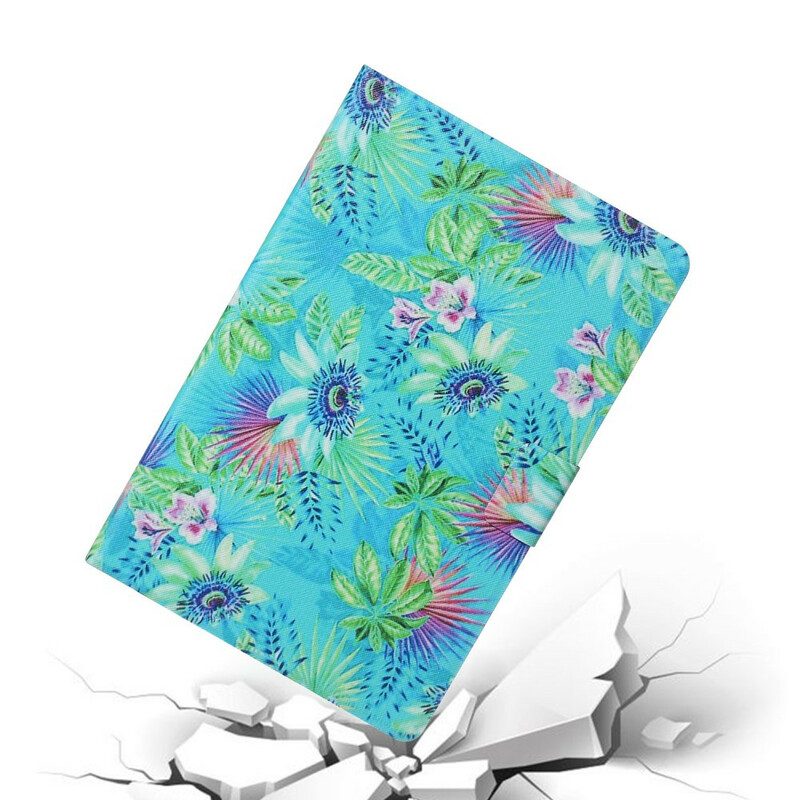 Folio Cover iPad 10.2" (2020) (2019) Fiori E Foglie