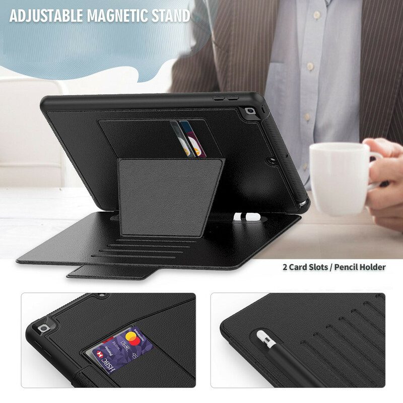 Folio Cover iPad 10.2" (2020) (2019) Multi-angoli E Supporto Per Stilo