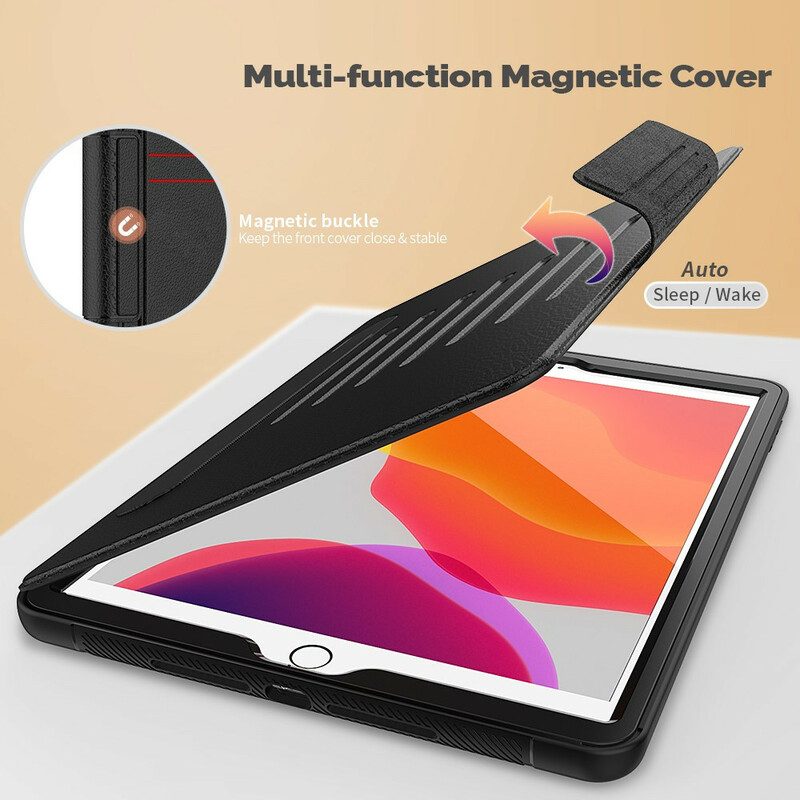 Folio Cover iPad 10.2" (2020) (2019) Multi-angoli E Supporto Per Stilo