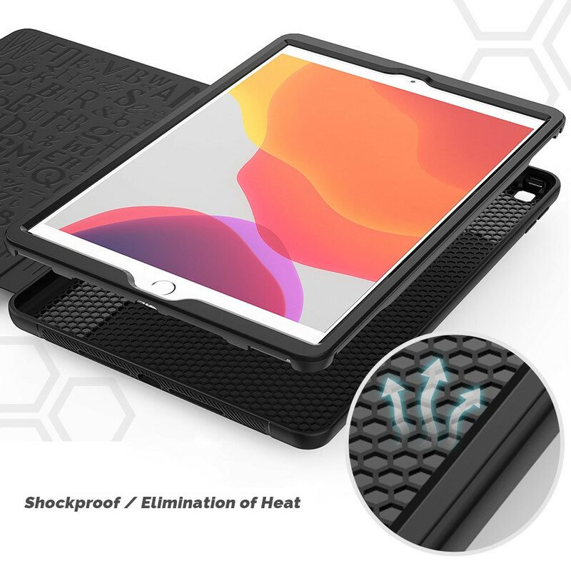 Folio Cover iPad 10.2" (2020) (2019) Multi-angoli E Supporto Per Stilo