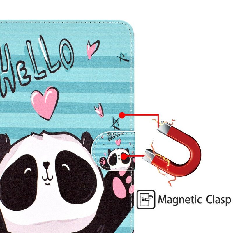 Folio Cover iPad 10.2" (2020) (2019) Panda