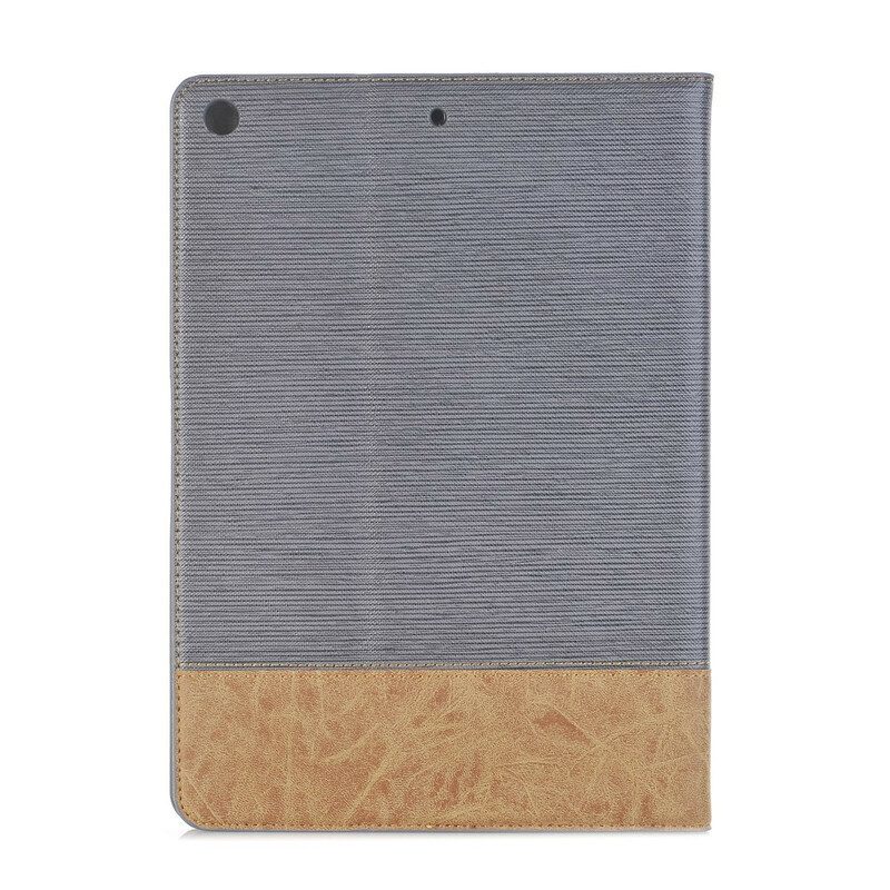 Folio Cover iPad 10.2" (2020) (2019) Tessuto Bicolore