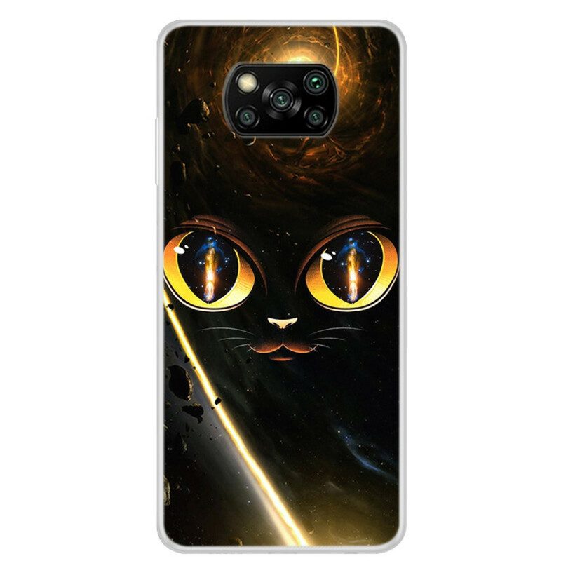 Cover Poco X3 / X3 Pro / X3 NFC Gatto Galassia