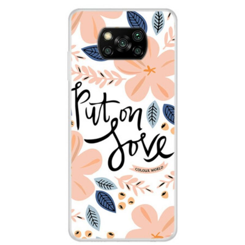 Cover Poco X3 / X3 Pro / X3 NFC Indossa Amore