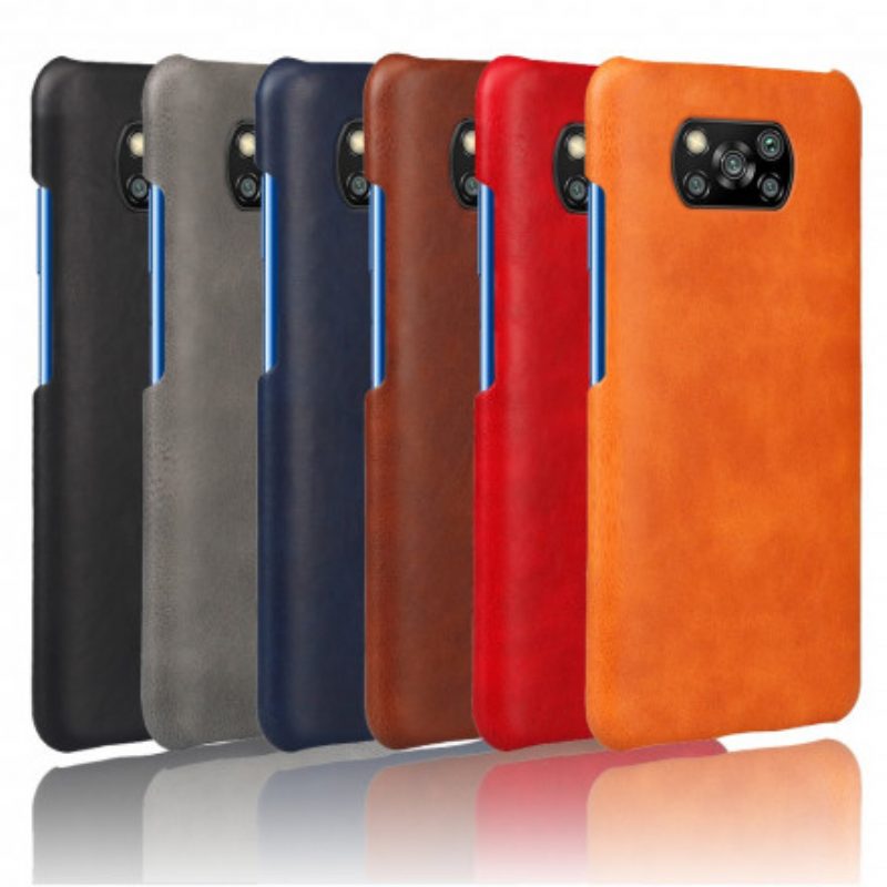 Cover Poco X3 / X3 Pro / X3 NFC Ksq Effetto Pelle