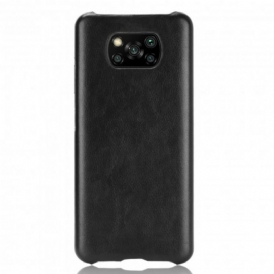 Cover Poco X3 / X3 Pro / X3 NFC Litchi Performance Effetto Pelle