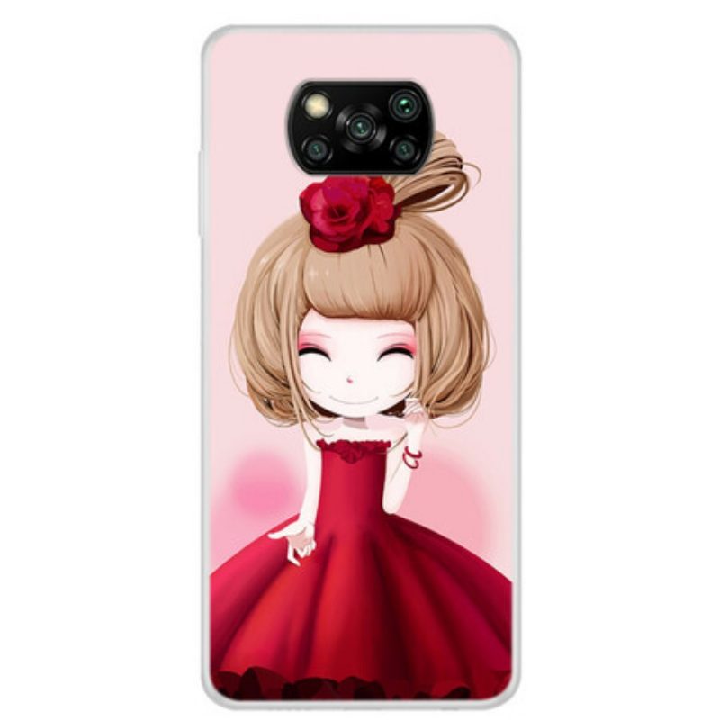 Cover Poco X3 / X3 Pro / X3 NFC Manga Lady