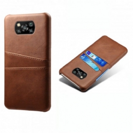 Cover Poco X3 / X3 Pro / X3 NFC Portacarte Doppio Ksq