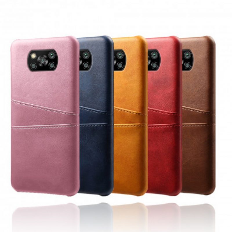 Cover Poco X3 / X3 Pro / X3 NFC Portacarte Doppio Ksq