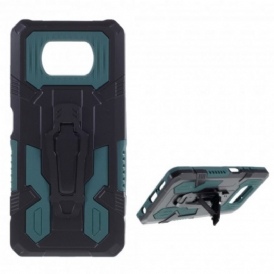 Cover Poco X3 / X3 Pro / X3 NFC Robot Con Clip Da Cintura