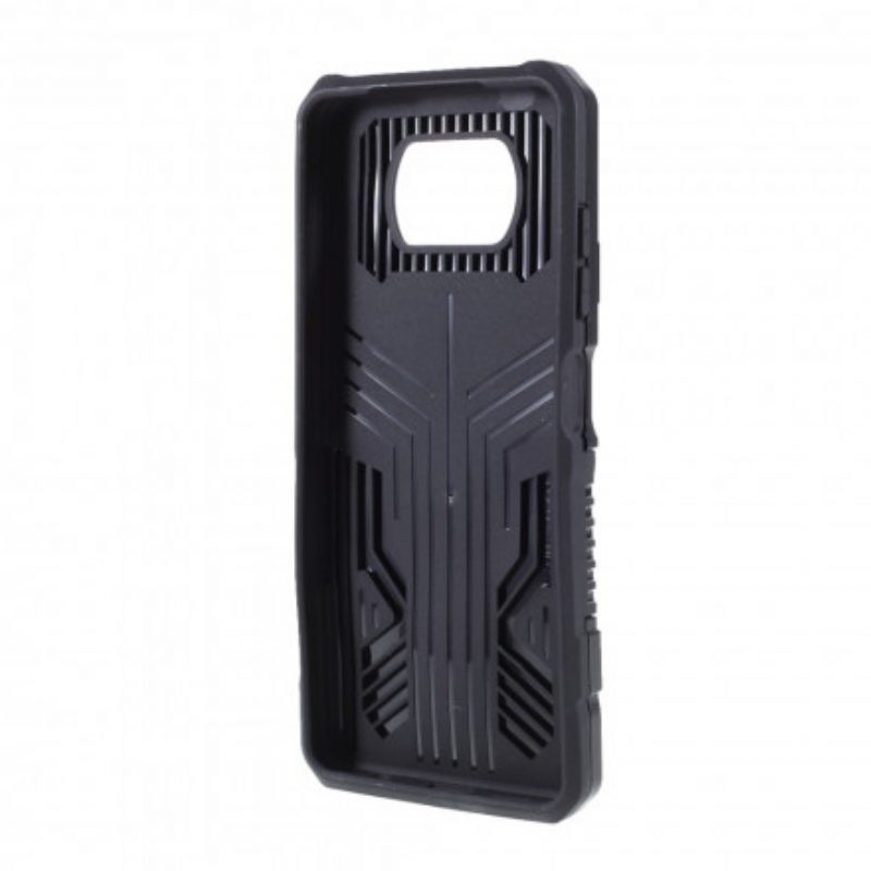 Cover Poco X3 / X3 Pro / X3 NFC Robot Con Clip Da Cintura