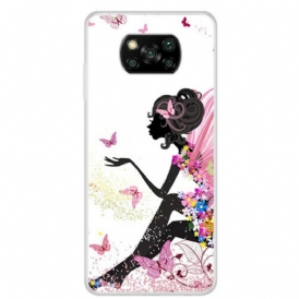 Cover Poco X3 / X3 Pro / X3 NFC Signora Farfalla