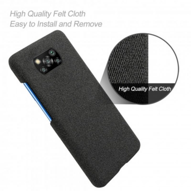 Cover Poco X3 / X3 Pro / X3 NFC Tessuto Ksq Chic