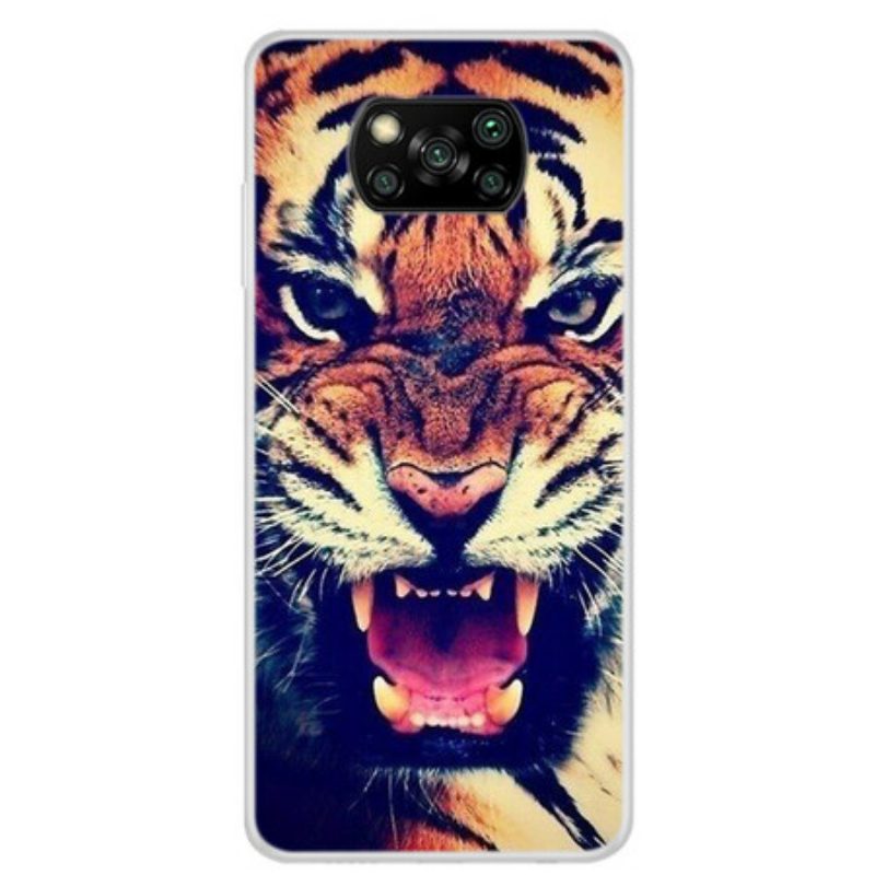 Cover Poco X3 / X3 Pro / X3 NFC Tigre Anteriore