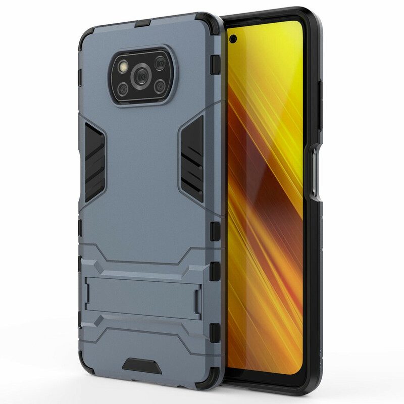 Cover Poco X3 / X3 Pro / X3 NFC Ultra Resistente Con Supporto