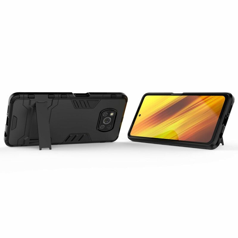 Cover Poco X3 / X3 Pro / X3 NFC Ultra Resistente Con Supporto