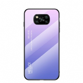 Cover Poco X3 / X3 Pro / X3 NFC Vetro Temperato Ciao