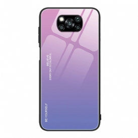 Cover Poco X3 / X3 Pro / X3 NFC Vetro Temperato Sii Te Stesso