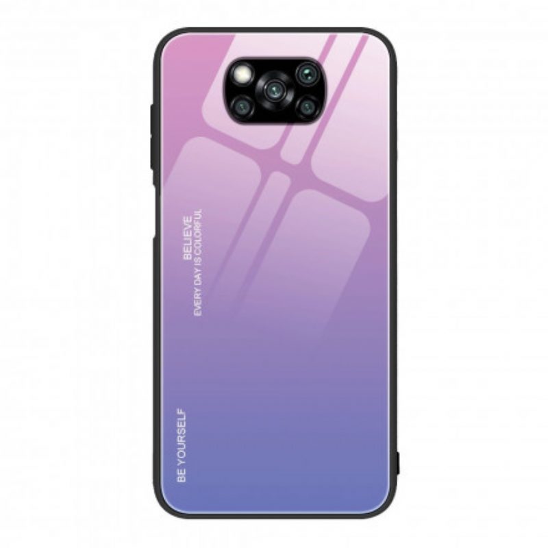 Cover Poco X3 / X3 Pro / X3 NFC Vetro Temperato Sii Te Stesso