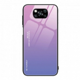 Cover Poco X3 / X3 Pro / X3 NFC Vetro Temperato Sii Te Stesso