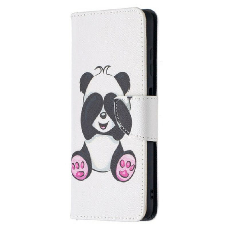 Custodia in pelle Poco X3 / X3 Pro / X3 NFC Divertimento Panda