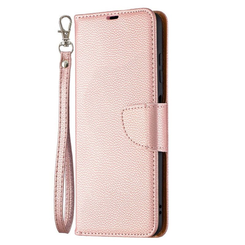 Custodia in pelle Poco X3 / X3 Pro / X3 NFC Folio Cover Litchi Rabat Obliquo