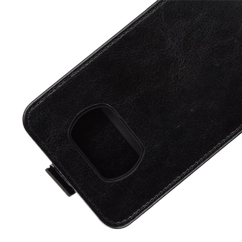 Custodia in pelle Poco X3 / X3 Pro / X3 NFC Folio Cover Patta Verticale Effetto Pelle