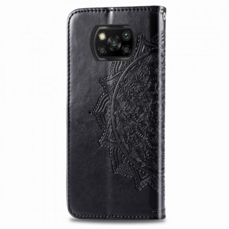 Custodia in pelle Poco X3 / X3 Pro / X3 NFC Mandala Medioevo