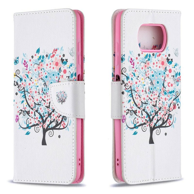 Folio Cover Poco X3 / X3 Pro / X3 NFC Albero Fiorito