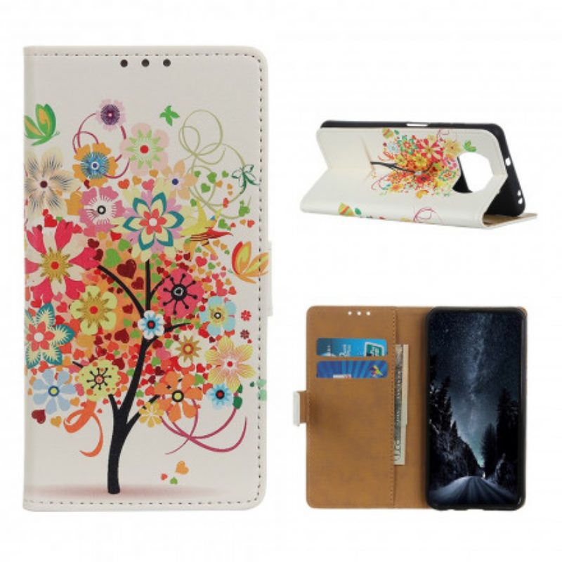 Folio Cover Poco X3 / X3 Pro / X3 NFC Albero In Fiore