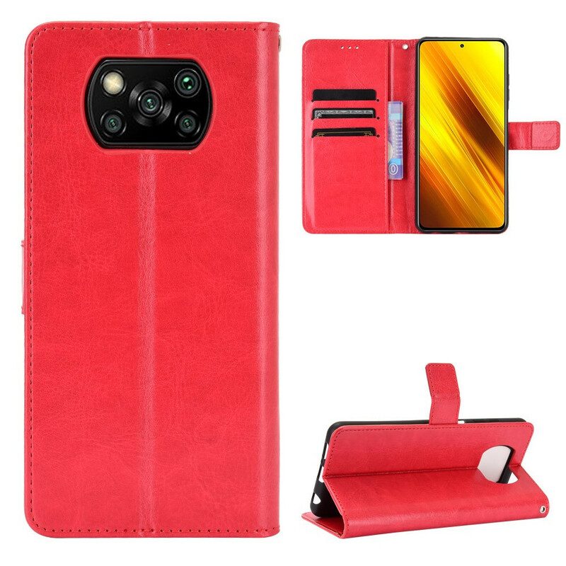 Folio Cover Poco X3 / X3 Pro / X3 NFC Ecopelle Appariscente