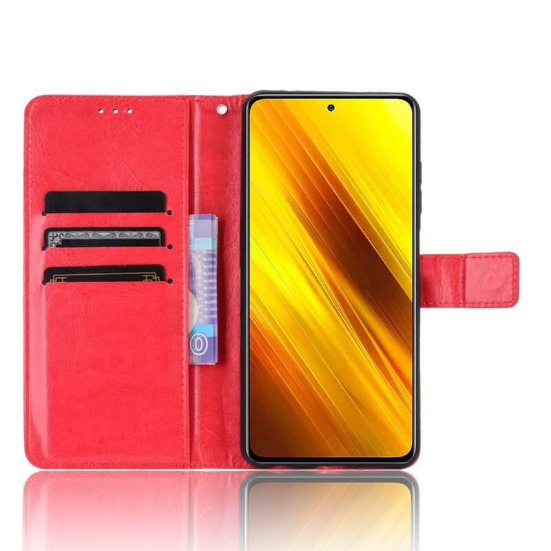 Folio Cover Poco X3 / X3 Pro / X3 NFC Ecopelle Appariscente