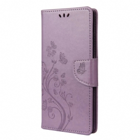 Folio Cover Poco X3 / X3 Pro / X3 NFC Farfalle E Fiori