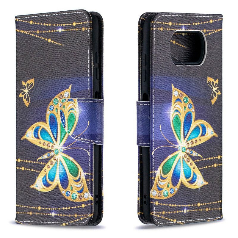 Folio Cover Poco X3 / X3 Pro / X3 NFC Farfalle Magiche