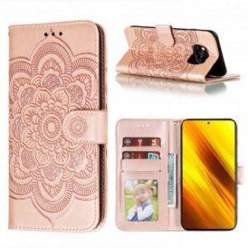 Folio Cover Poco X3 / X3 Pro / X3 NFC Mandala Completo