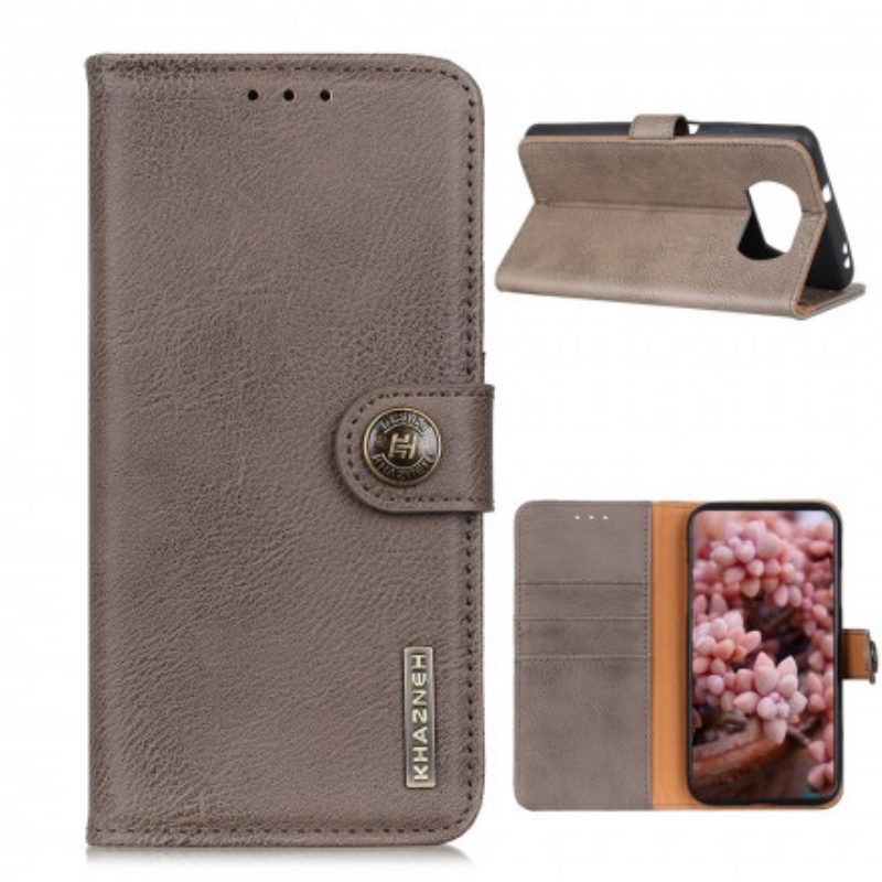 Folio Cover Poco X3 / X3 Pro / X3 NFC Similpelle Khazneh