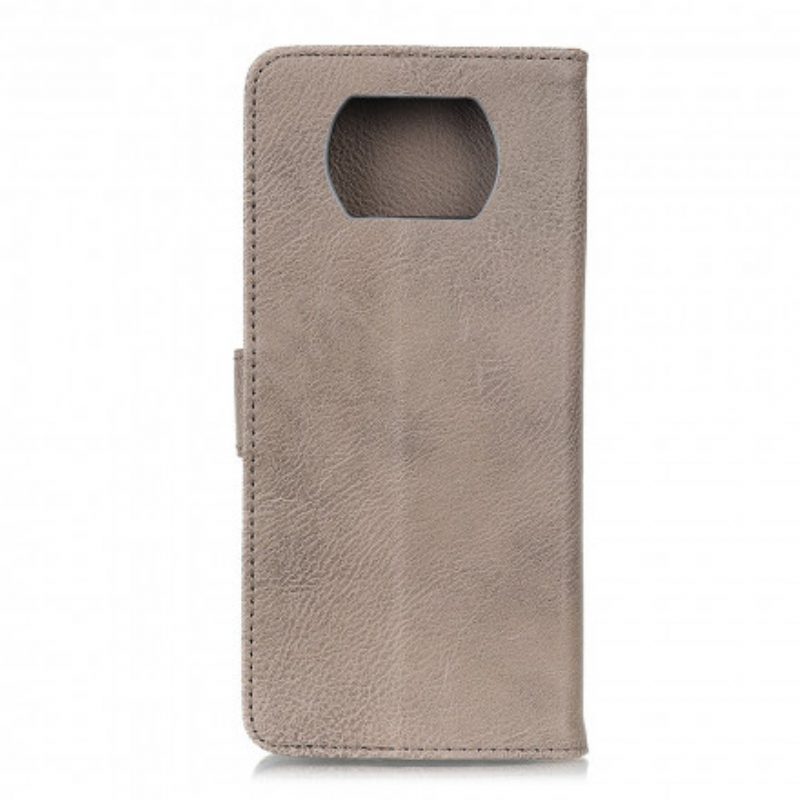 Folio Cover Poco X3 / X3 Pro / X3 NFC Similpelle Khazneh