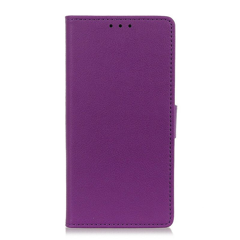 Folio Cover Asus Zenfone 8 Flip Custodia in pelle Flip Classico In Ecopelle