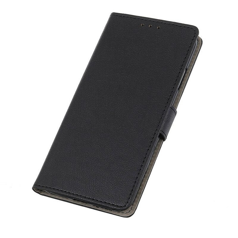 Folio Cover Asus Zenfone 8 Flip Custodia in pelle Flip Classico In Ecopelle